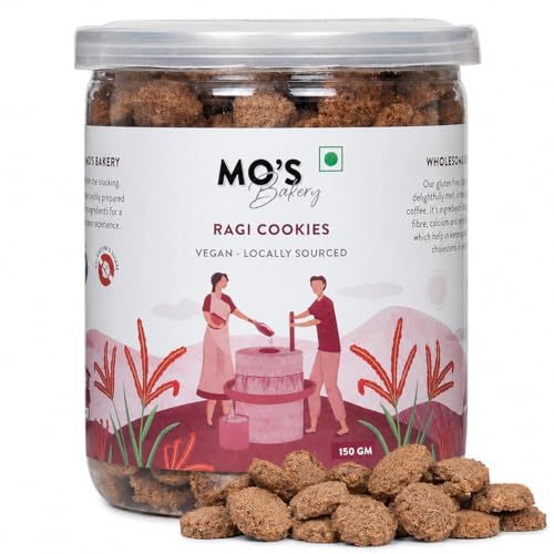Mo's Gluten-Free Ragi Cookies, 150Grams