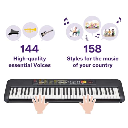 YAMAHA PSR-F52 61-Key Portable Digital