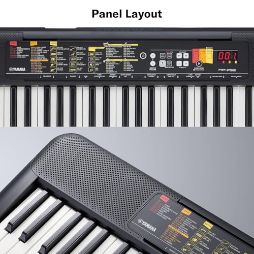 YAMAHA PSR-F52 61-Key Portable Digital