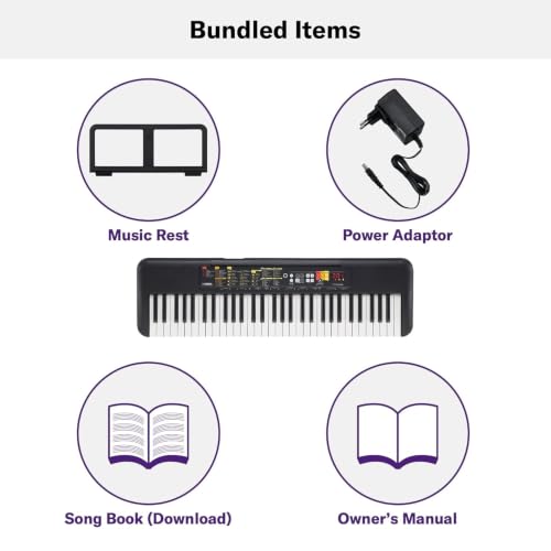 YAMAHA PSR-F52 61-Key Portable Digital