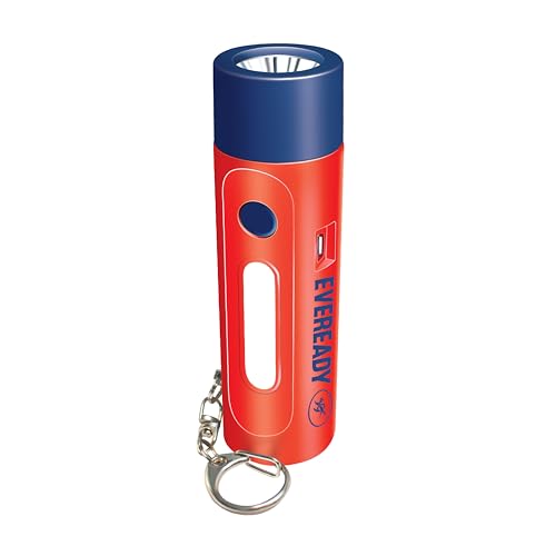 EVEREADY Siren DL102 Rechargeable LED Torch, USB Type-B Fast Charging