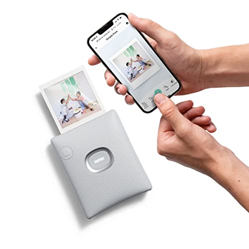 instax Fujifilm Square Link Smartphone Instant Photo Printer - White - Image 3
