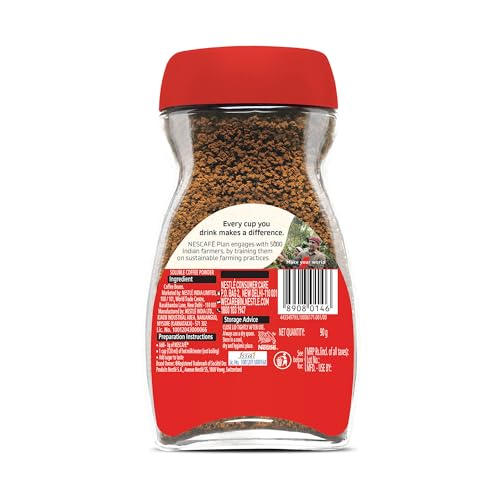 Nescafé Classic Instant Coffee Powder, 90g Jar - Image 2