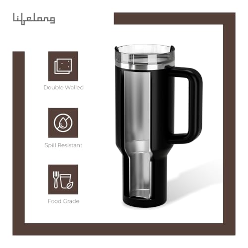Lifelong Double-Walled Vacuum Insulated Tumbler