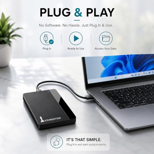 KINGSTER 1TB Portable External Hard