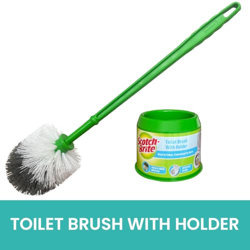 Scotch-Brite Round Toilet Brush