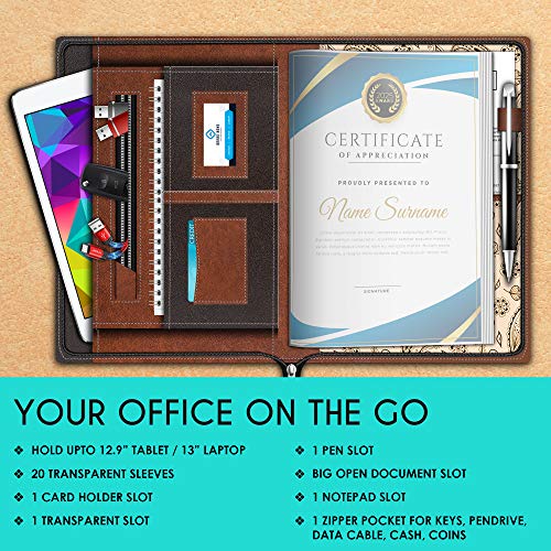 FEDUS Multipurpose Leatherette Professional File