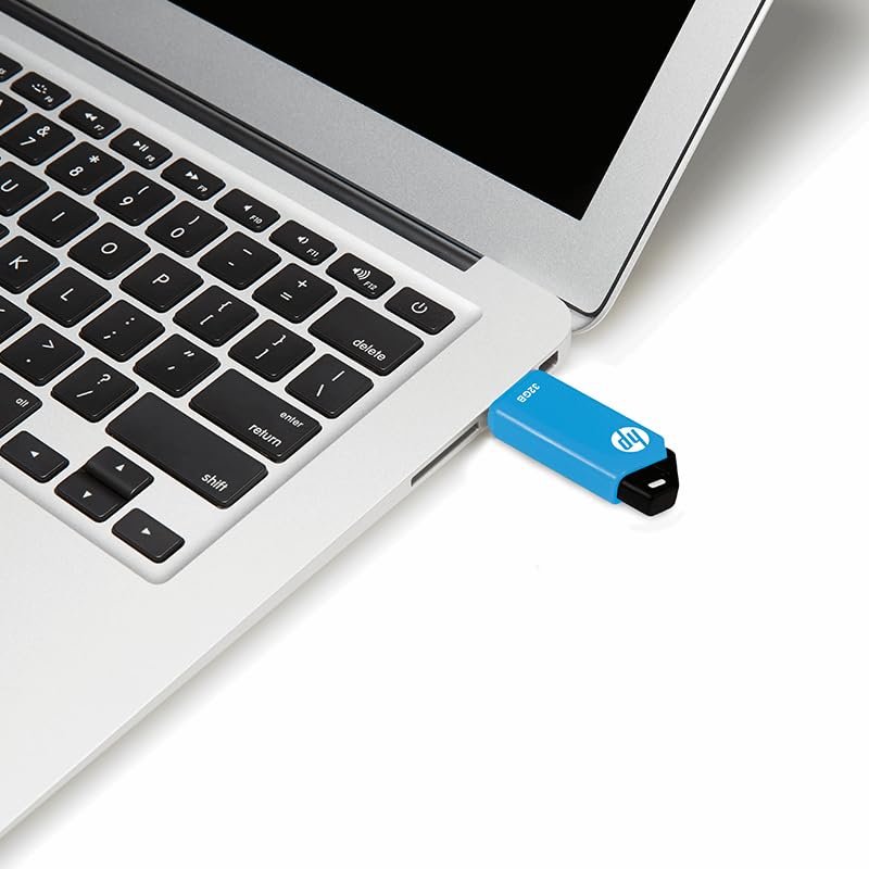 HP v150w 32GB USB 2.0 flash Drive (Blue) - Image 5