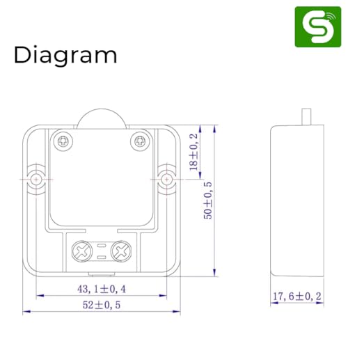 NestSense Push| Wardrobe Door Light Switch Pack 2 ESY-TC36 - Image 4