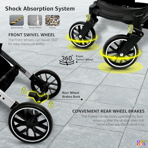 BeyBee Premium Stroller Pram