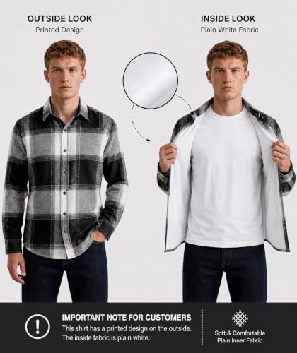 DEEMOON Men's Premium Cotton Blend