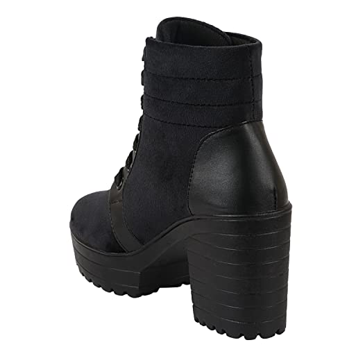 Shoetopia Women's Block Heel Boots - Image 6