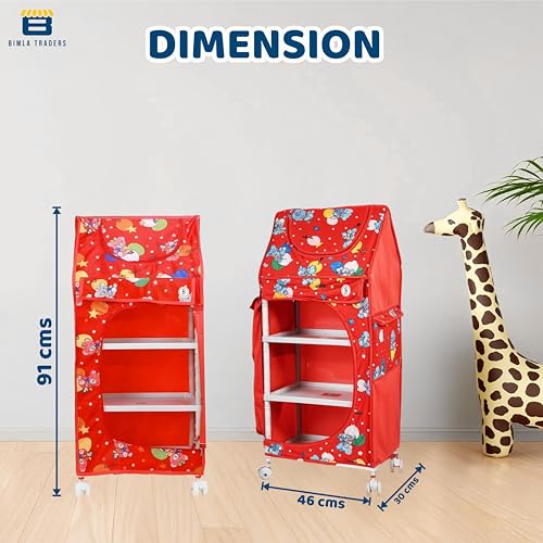 Kids Almirah – Lightweight, Collapsible
