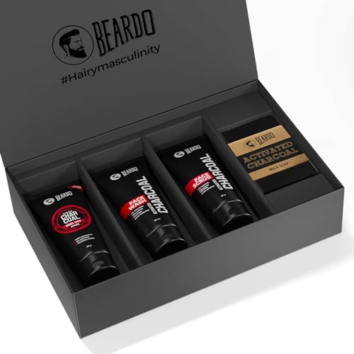 Beardo Charcoal 4-in-1 Giftset