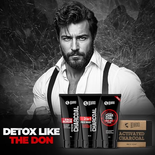 Beardo Charcoal 4-in-1 Giftset