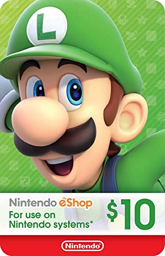 Nintendo eShop PrePaid Card $10 USD (Nintendo Switch/3DS/Wii U) Email Delivery