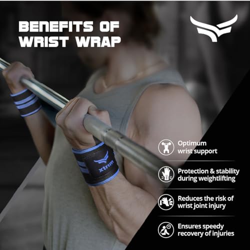 XTRIM Wrist Support for Men & Women, Gym Fitness Band for Home - Image 7