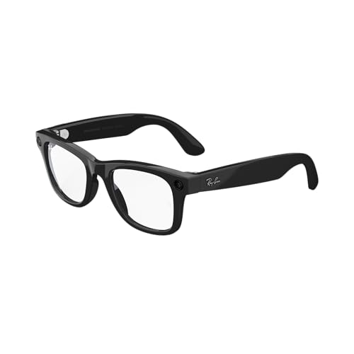 Ray-Ban Meta, Wayfarer, Large Shiny