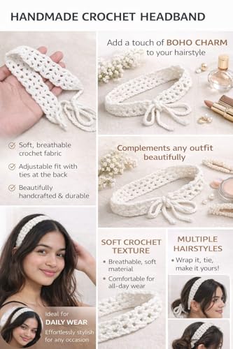 SHRIVYAA Handmade Crochet Tie Hair