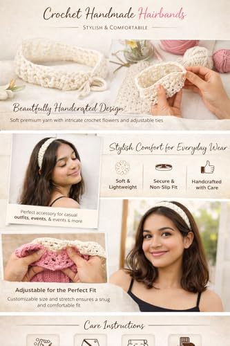 SHRIVYAA Handmade Crochet Tie Hair