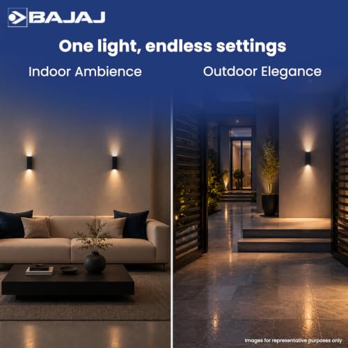 Bajaj Velaris Half-K LED Wall Light 3W WDL - Image 5