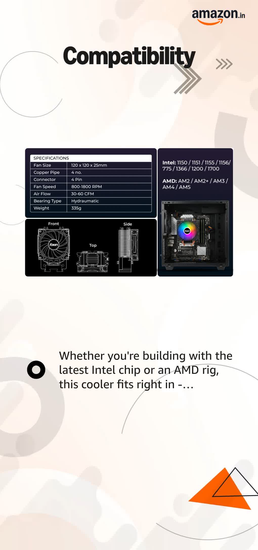 Foxin FCF 004 CPU Cooling
