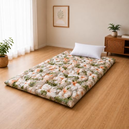 Rhythm Cotton Foldable Mattress