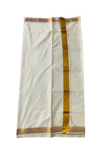 Kuthampully Kerala Kasavu Saree Cotton