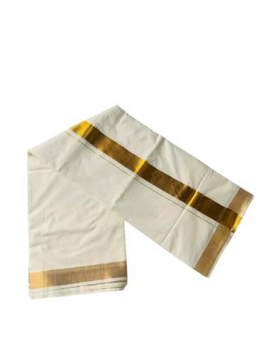 Kuthampully Kerala Kasavu Saree Cotton