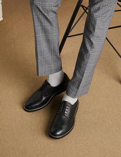 Symbol Premium Mens Smart Casual Derby Leather Shoes - Image 2