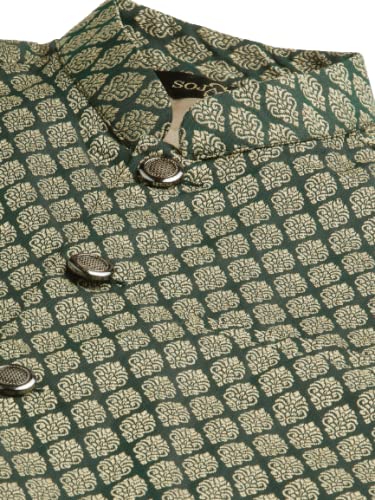 SOJANYA Men Silk Blend Floral