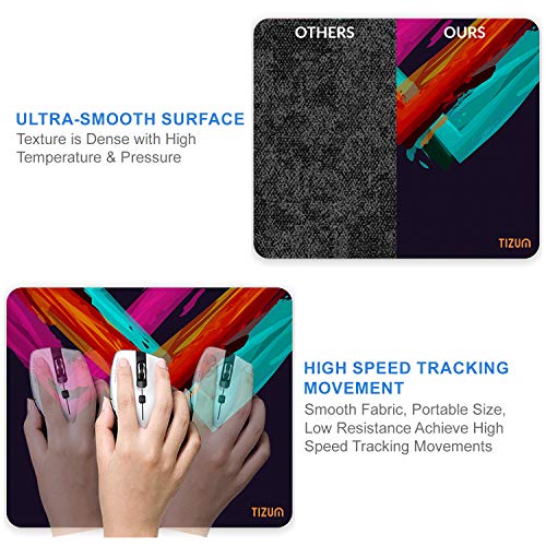 Tizum Mouse Pad with Anti-Slip