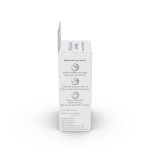 ZEISS Lens Wipes 20 Count