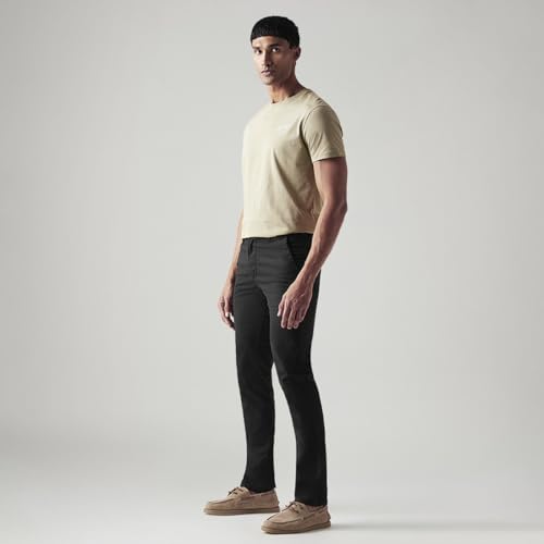Levi's Men's 511 Dark Indigo Slim Fit Mid Rise Jeans - Image 3