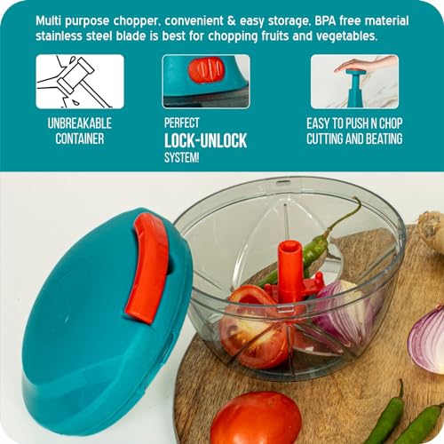 Rylan Multipurpose Plastic Vegetable Chopper