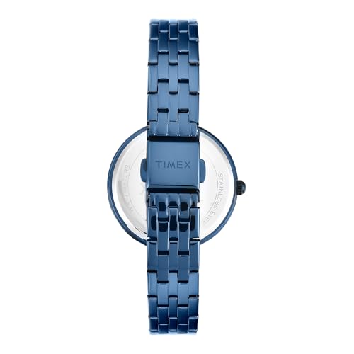TIMEX Blue Round Dial Analog Women's Watch - TWEL22603 - Image 5