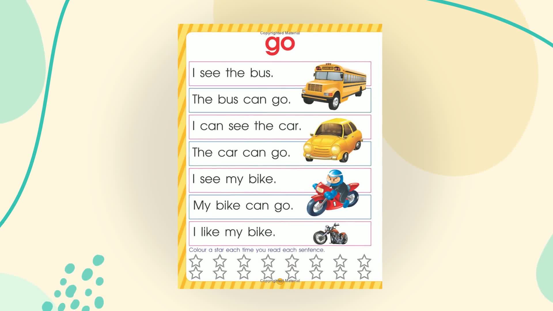 Very First Sight Words Sentences
