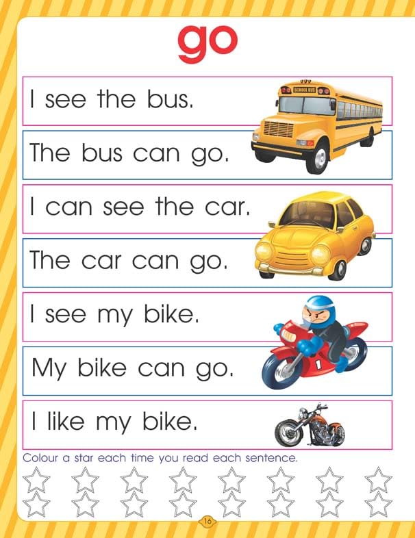 Very First Sight Words Sentences