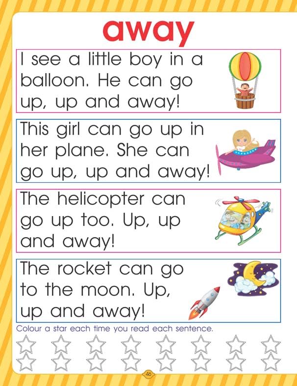 Very First Sight Words Sentences