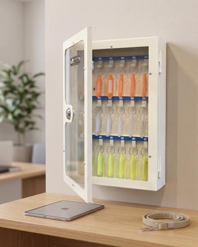 StayHappy Transparent Metal Key Storage