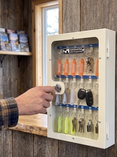 StayHappy Transparent Metal Key Storage
