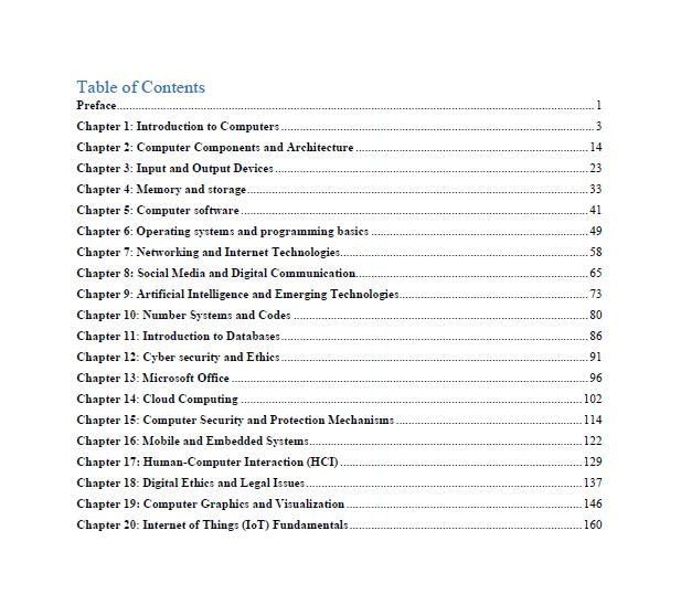 Computer Fundamentals eBook, Solved &