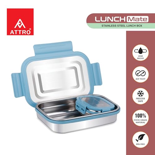 ATTRO Lunchmate Stainless Steel Lunch