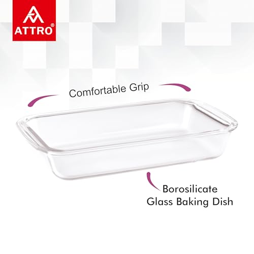 ATTRO Glassox Borosilicate Rectangle Glass