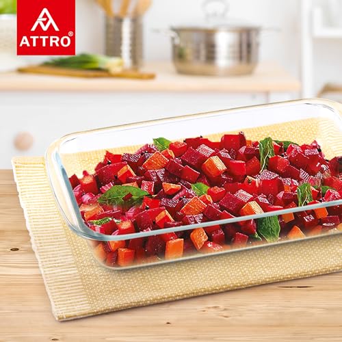 ATTRO Glassox Borosilicate Rectangle Glass