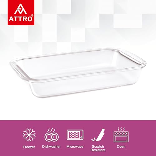 ATTRO Glassox Borosilicate Rectangle Glass