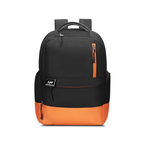 Skybags Nero 20L Laptop Backpack (Upto 15"), 2 Compartments, Black