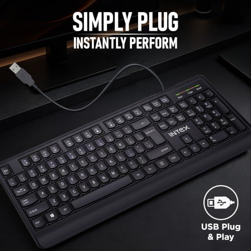 Intex Stream Wired Keyboard IT-KB335