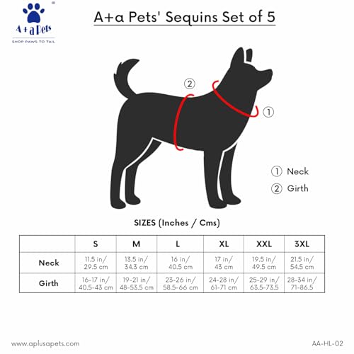 A+a Pets' Sequins Set