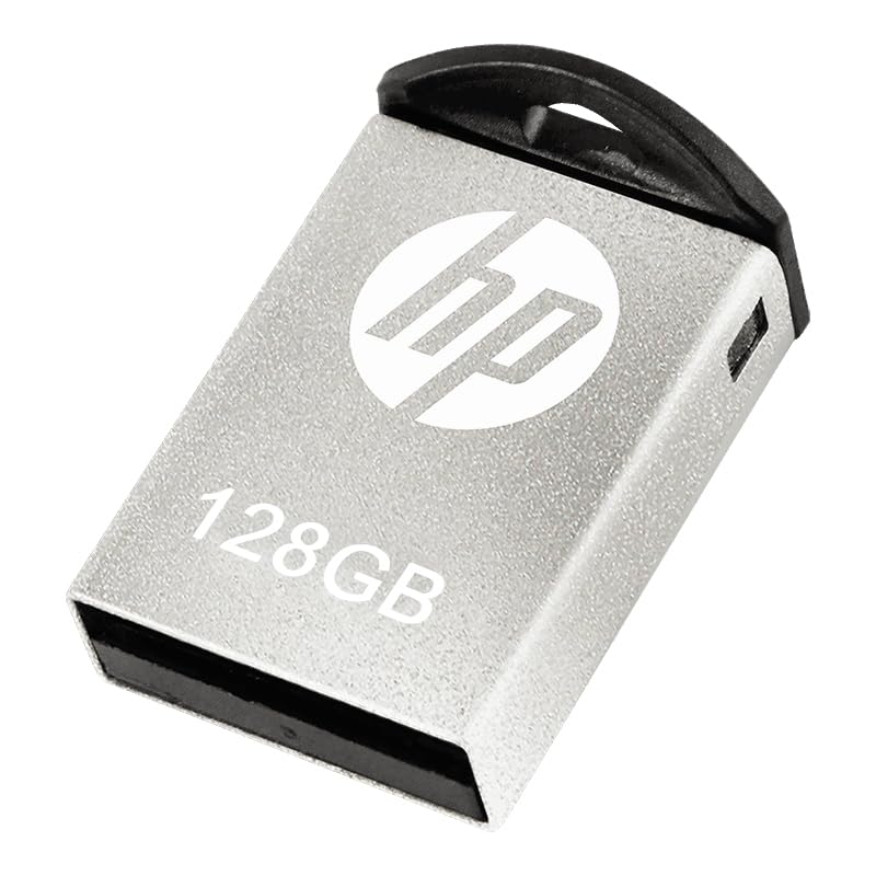 HP v222w 128GB USB 2.0 Pen Drive (Silver) - Image 2